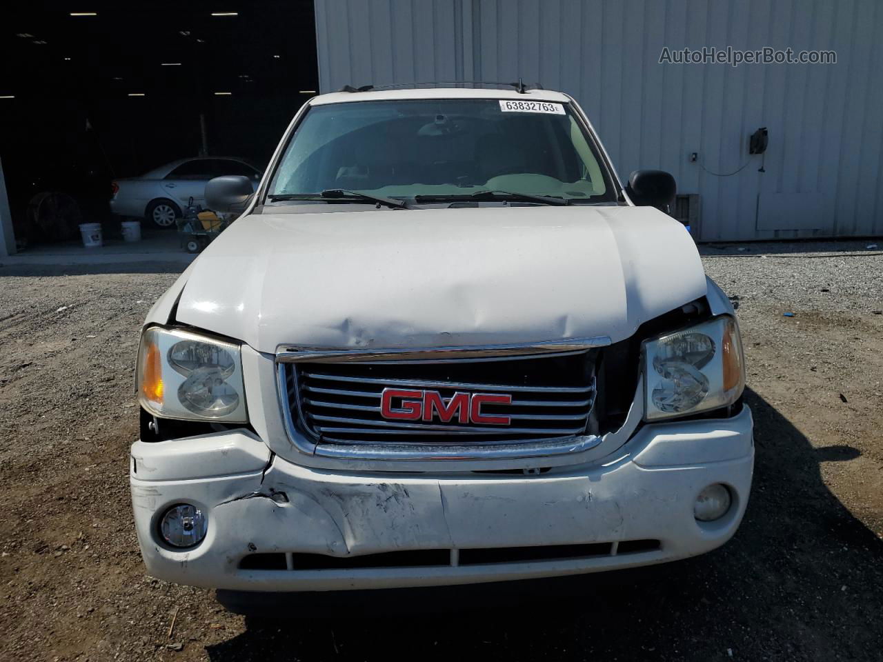 2008 Gmc Envoy  White vin: 1GKDS13S582121643