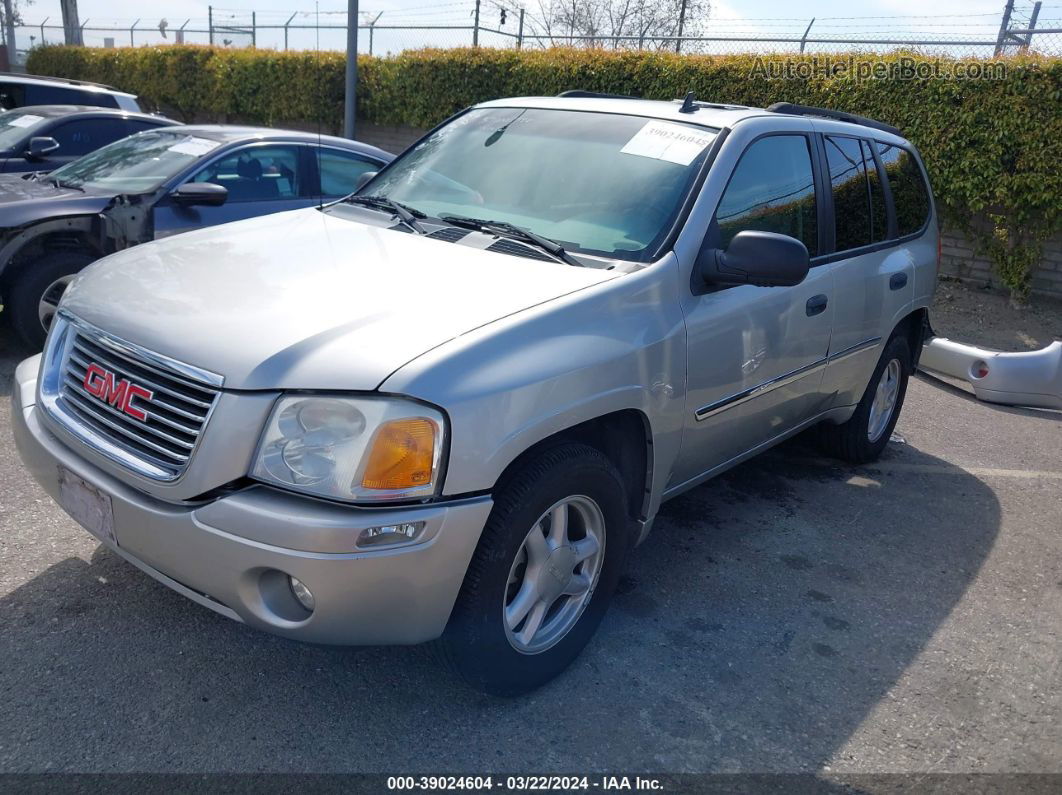 2008 Gmc Envoy Sle Silver vin: 1GKDS13S582203971