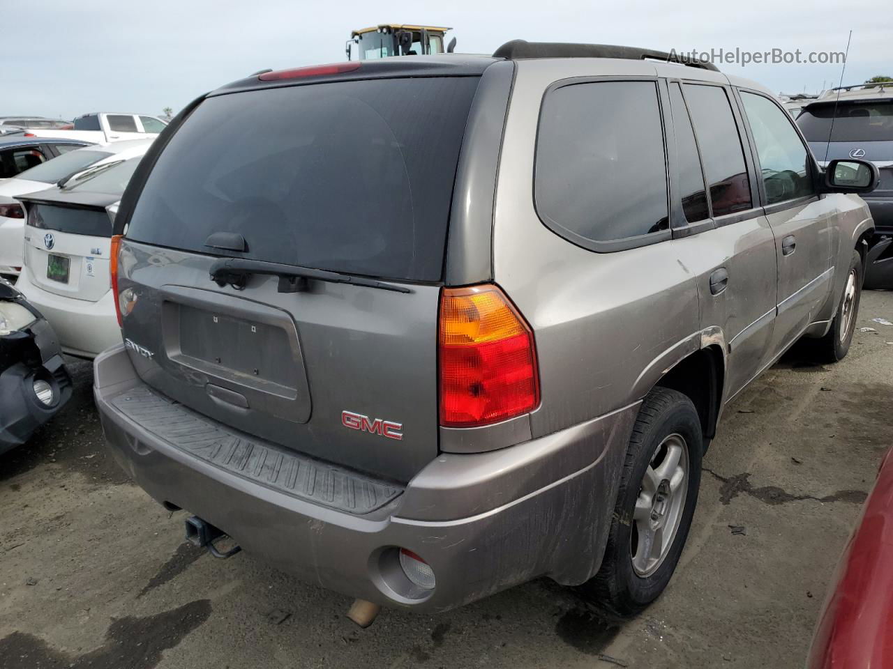 2008 Gmc Envoy  Серый vin: 1GKDS13S582205154