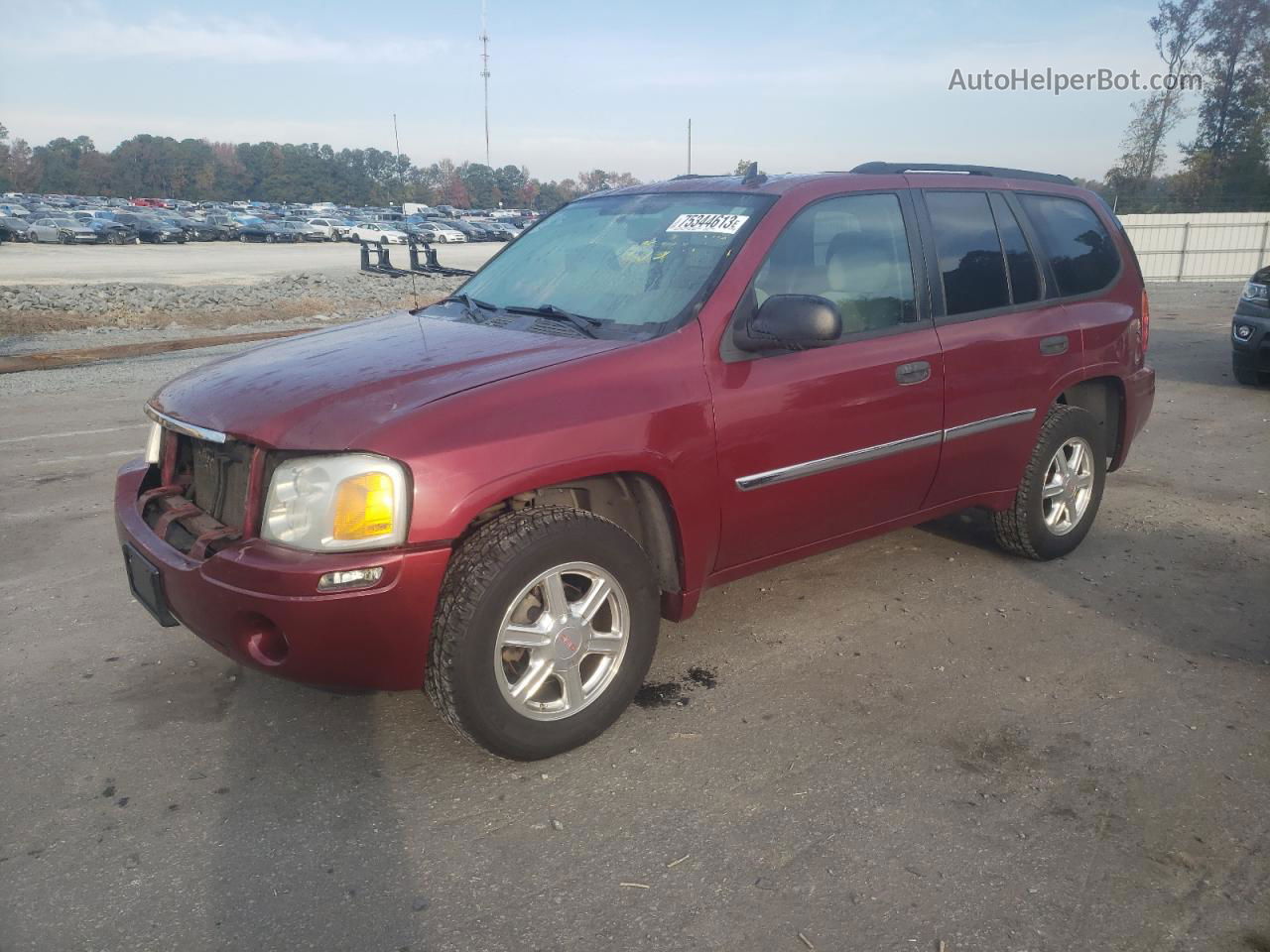 2008 Gmc Envoy  Красный vin: 1GKDS13S582251776