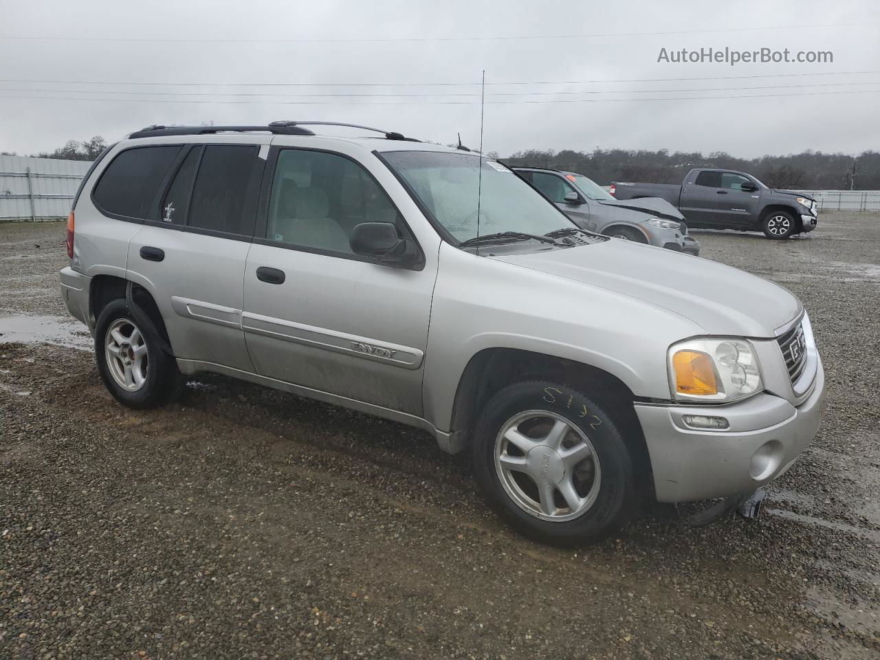 2004 Gmc Envoy  Серебряный vin: 1GKDS13S642133391