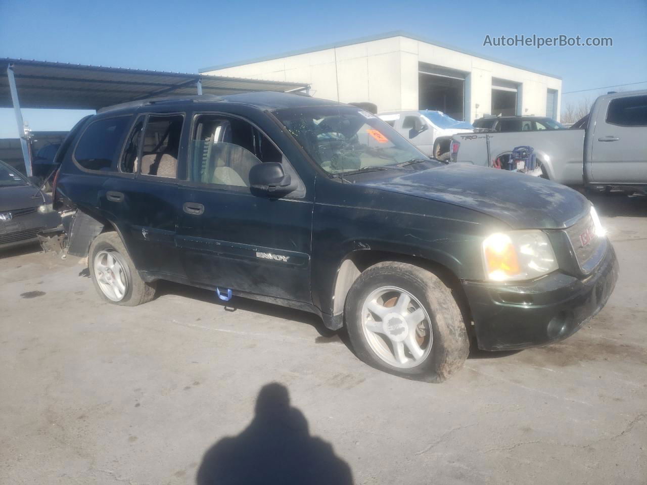 2004 Gmc Envoy  Green vin: 1GKDS13S642402179