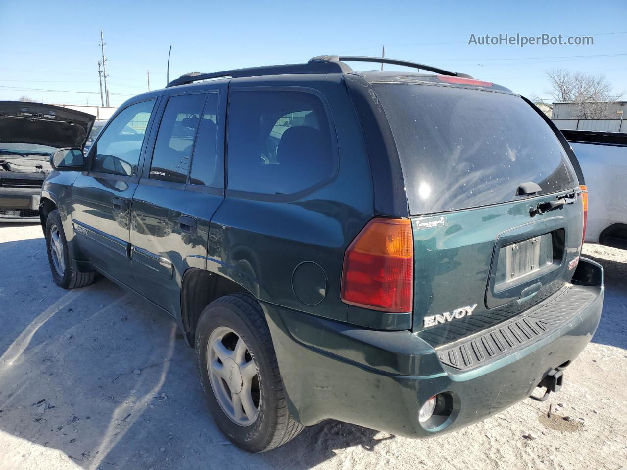 2005 Gmc Envoy  Зеленый vin: 1GKDS13S652124854