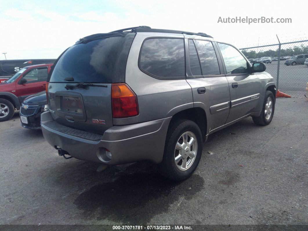 2005 Gmc Envoy Sle Gray vin: 1GKDS13S652171348