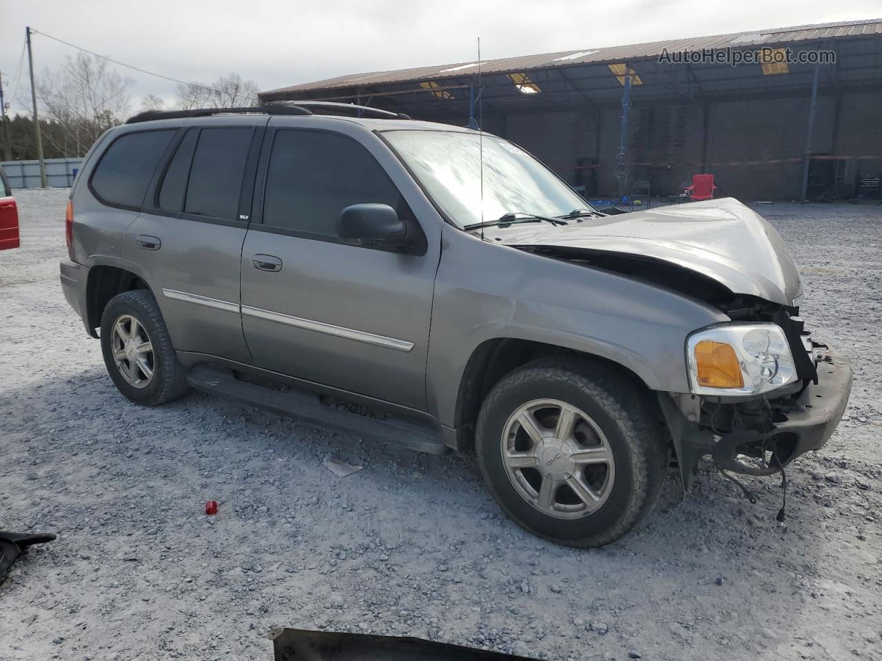 2008 Gmc Envoy  Silver vin: 1GKDS13S672110066