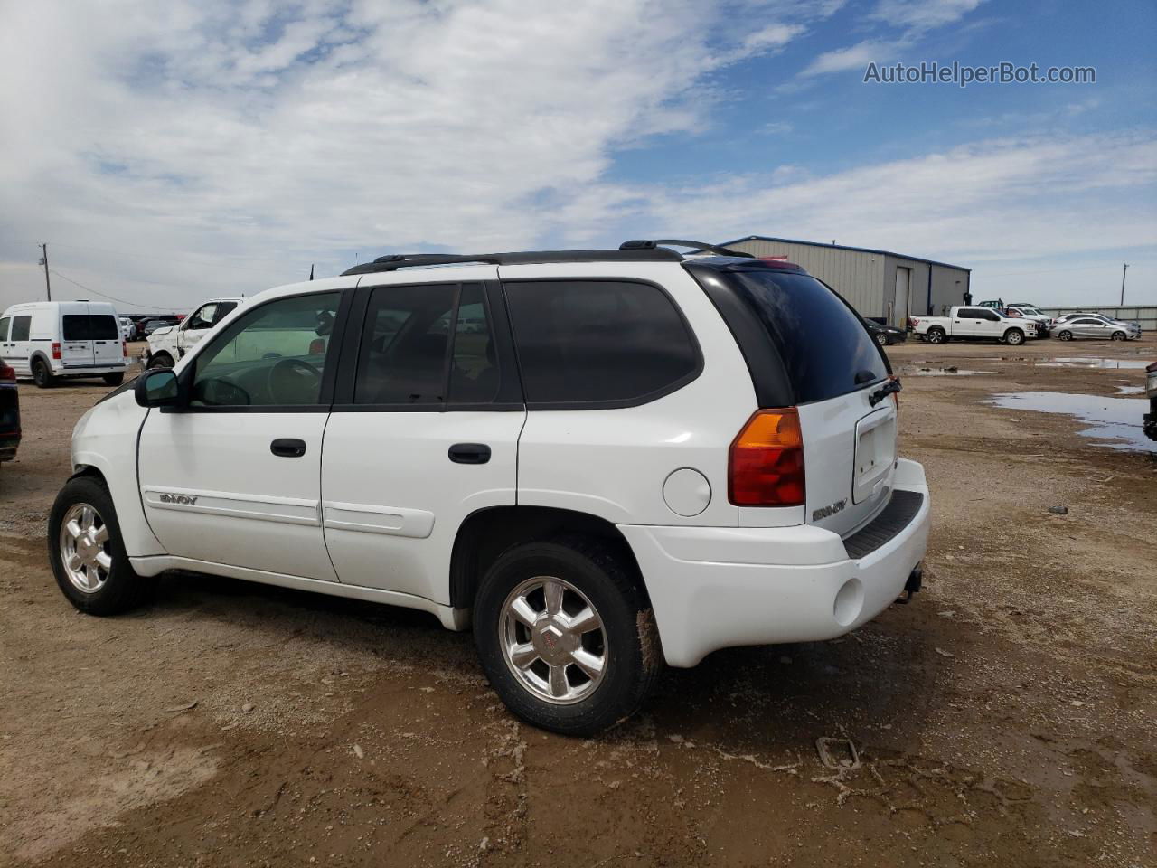 2004 Gmc Envoy  White vin: 1GKDS13S742114994