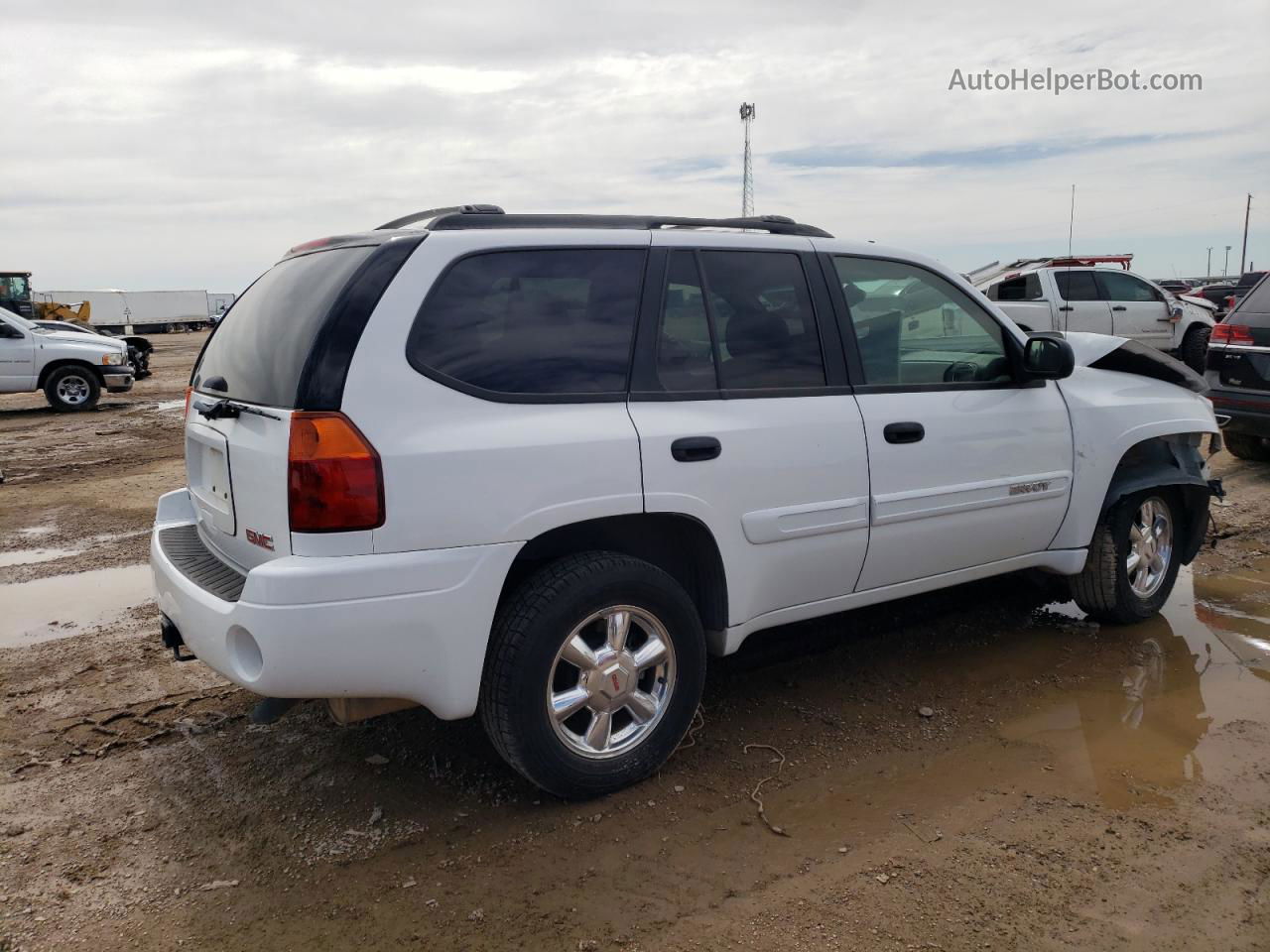 2004 Gmc Envoy  White vin: 1GKDS13S742114994