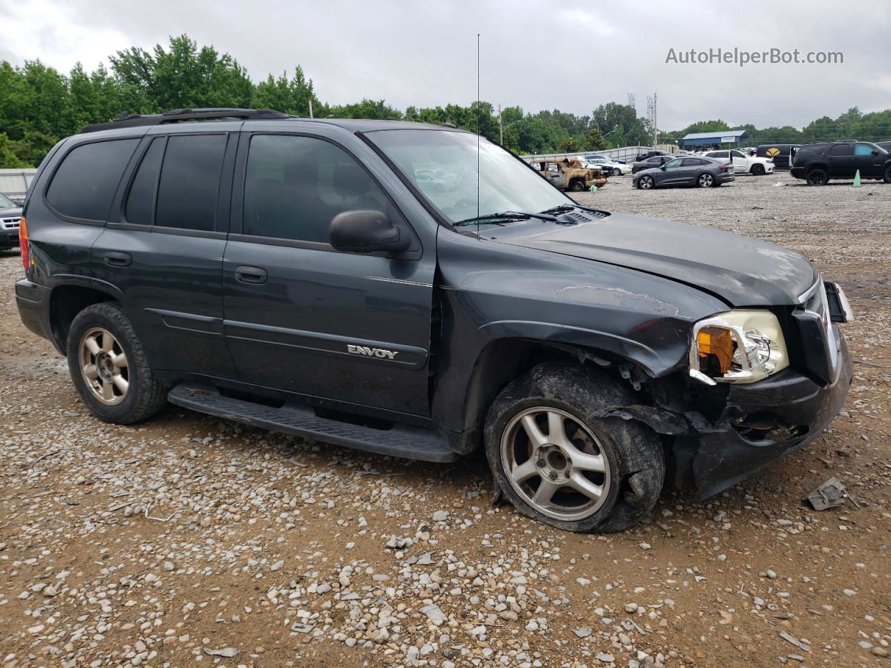 2004 Gmc Envoy  Black vin: 1GKDS13S742126627