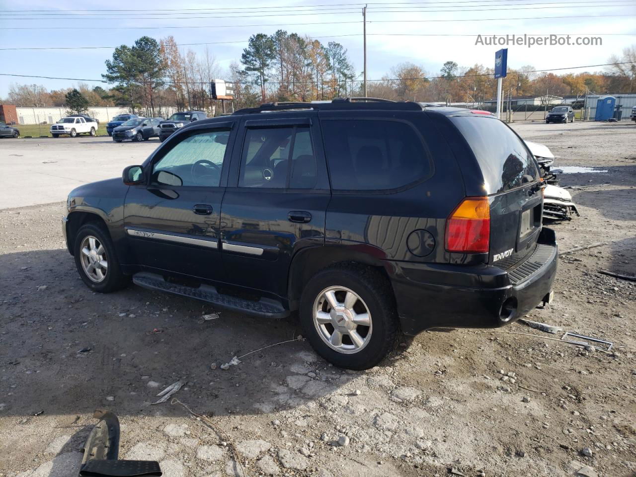 2004 Gmc Envoy  Черный vin: 1GKDS13S742128555