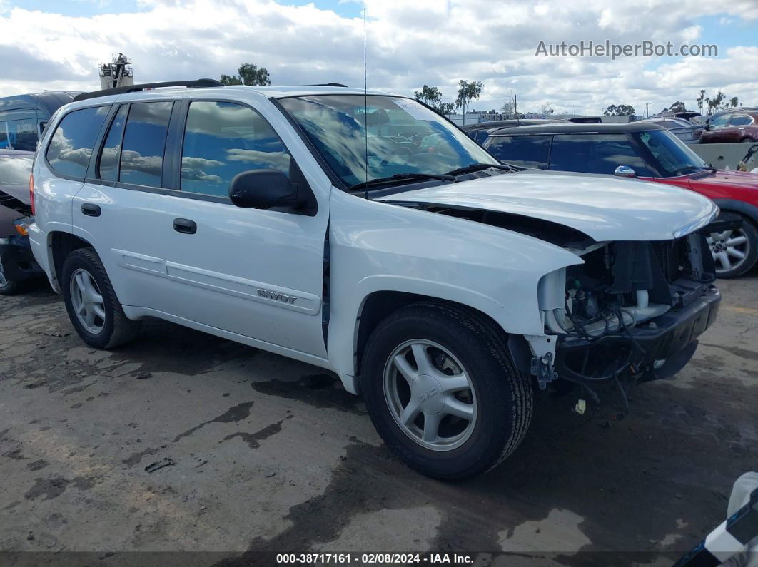 2004 Gmc Envoy Sle White vin: 1GKDS13S742174564