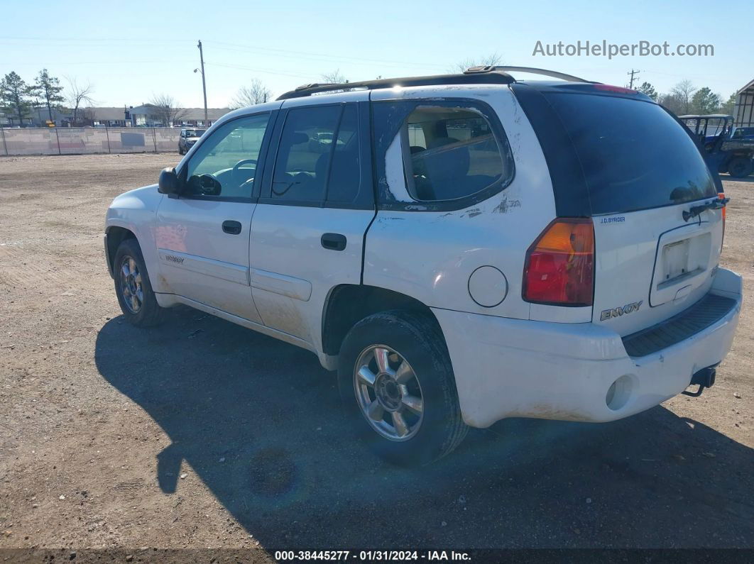 2005 Gmc Envoy Sle White vin: 1GKDS13S752261365