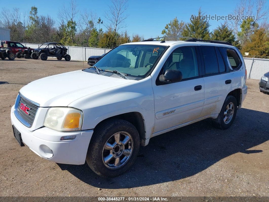 2005 Gmc Envoy Sle White vin: 1GKDS13S752261365