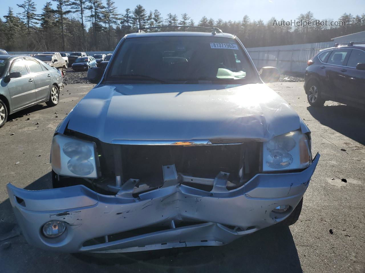 2007 Gmc Envoy  Silver vin: 1GKDS13S772144758