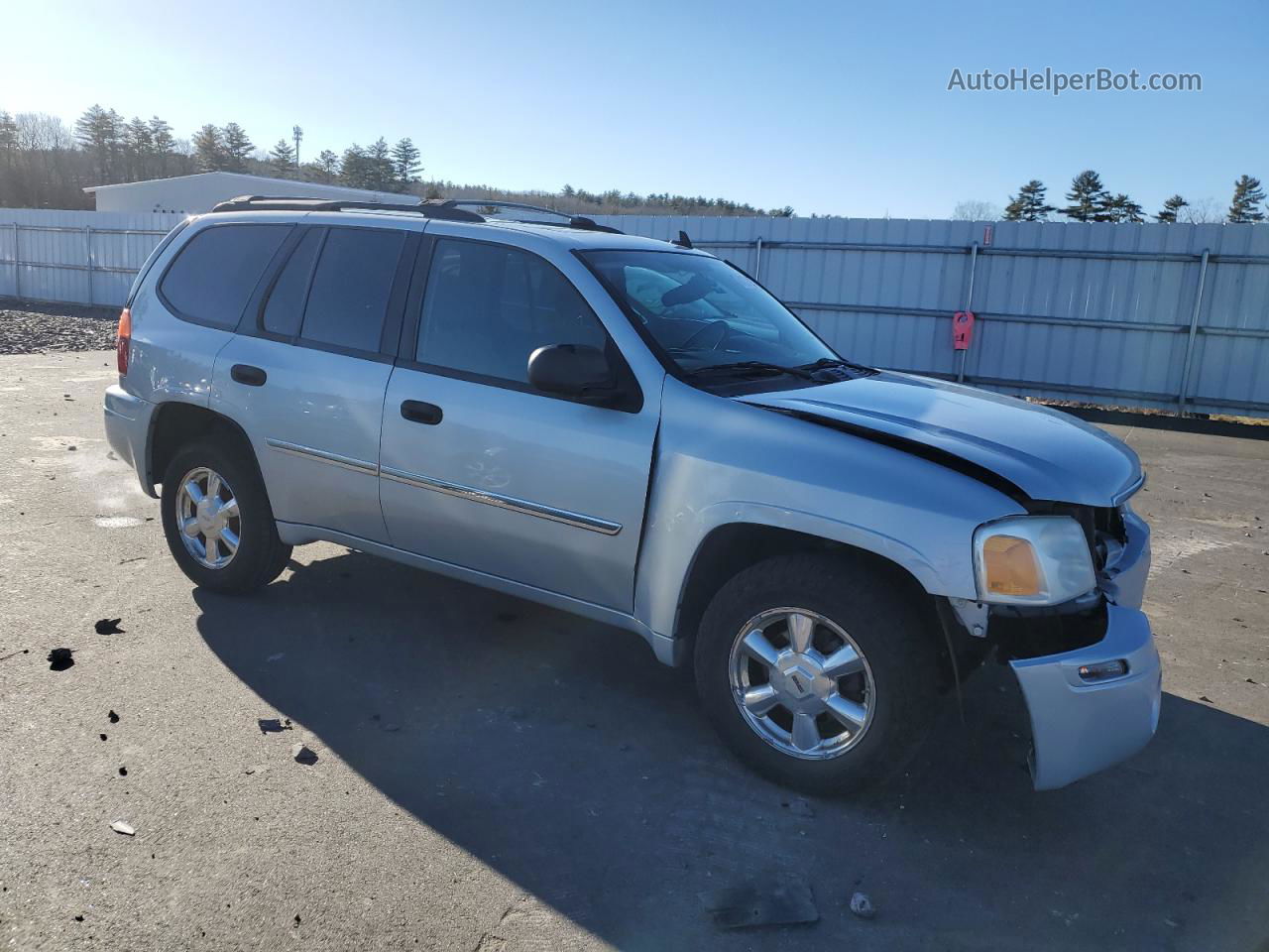 2007 Gmc Envoy  Silver vin: 1GKDS13S772144758