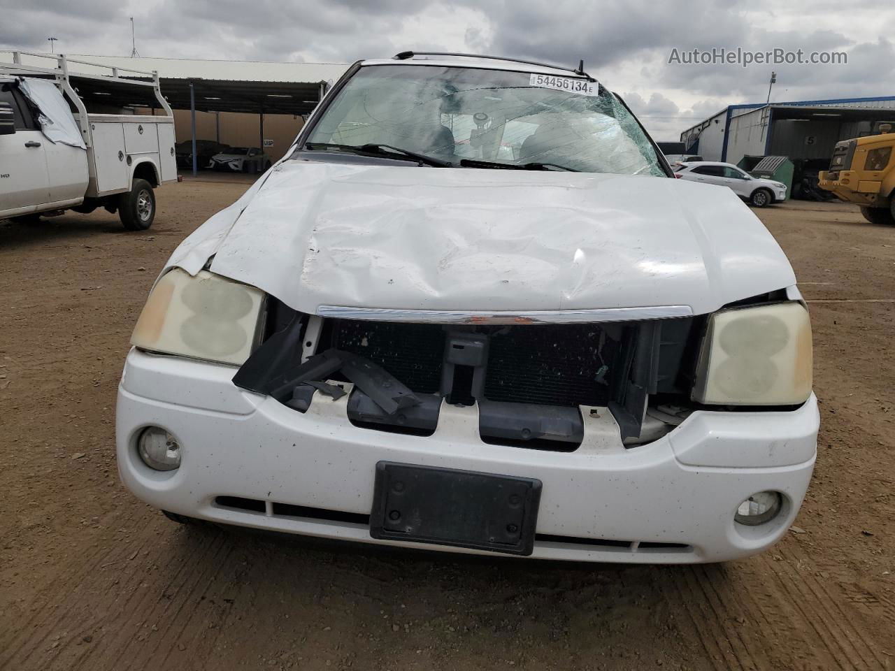 2008 Gmc Envoy  White vin: 1GKDS13S782224109