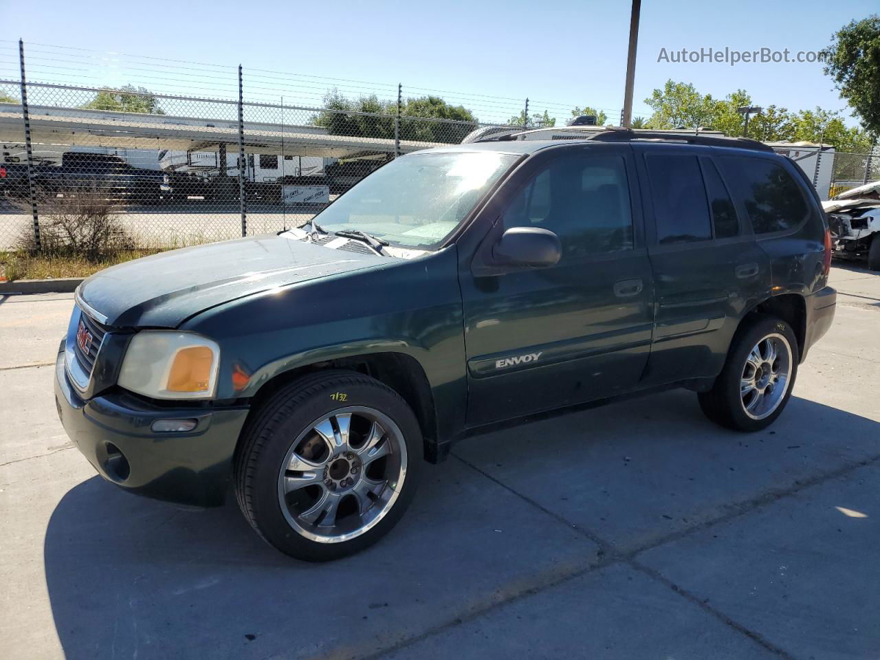 2003 Gmc Envoy  Green vin: 1GKDS13S832225990