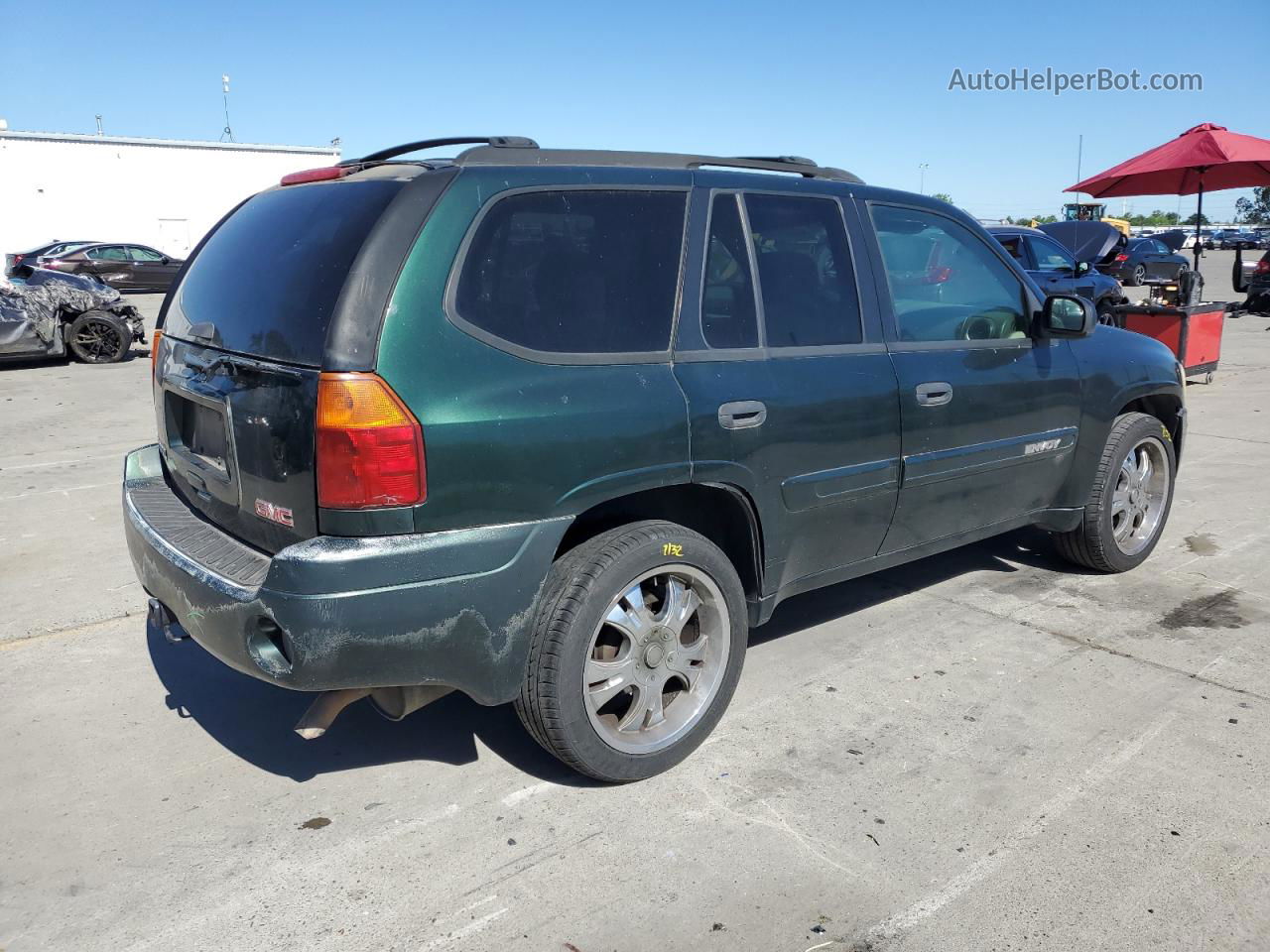 2003 Gmc Envoy  Зеленый vin: 1GKDS13S832225990