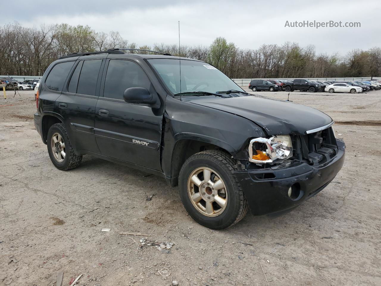 2004 Gmc Envoy  Black vin: 1GKDS13S842125647