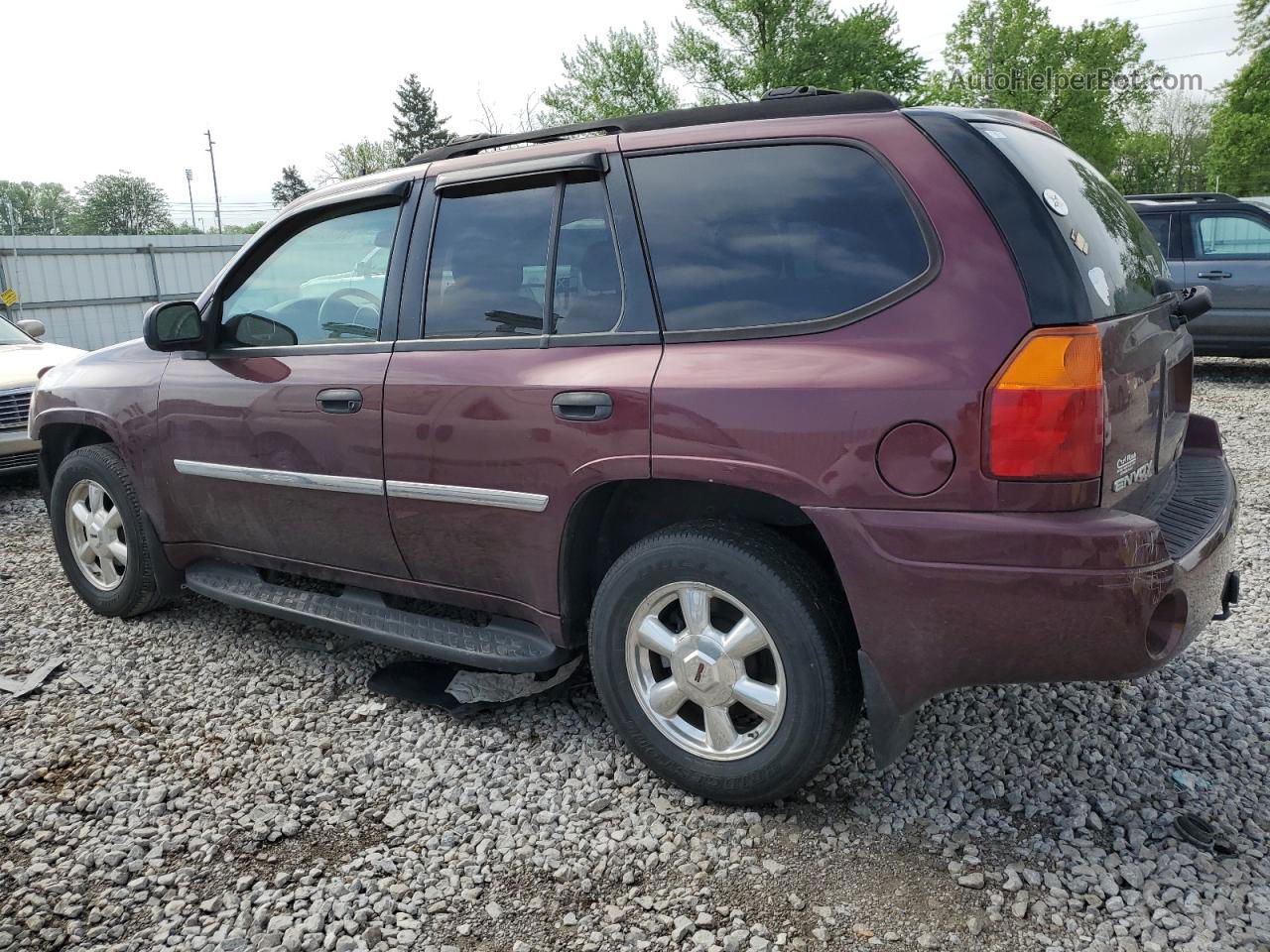 2007 Gmc Envoy  Maroon vin: 1GKDS13S872120775