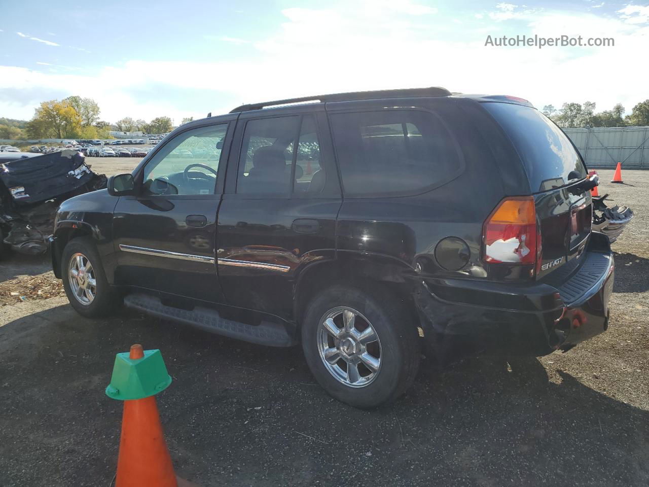 2007 Gmc Envoy  Черный vin: 1GKDS13S872223856