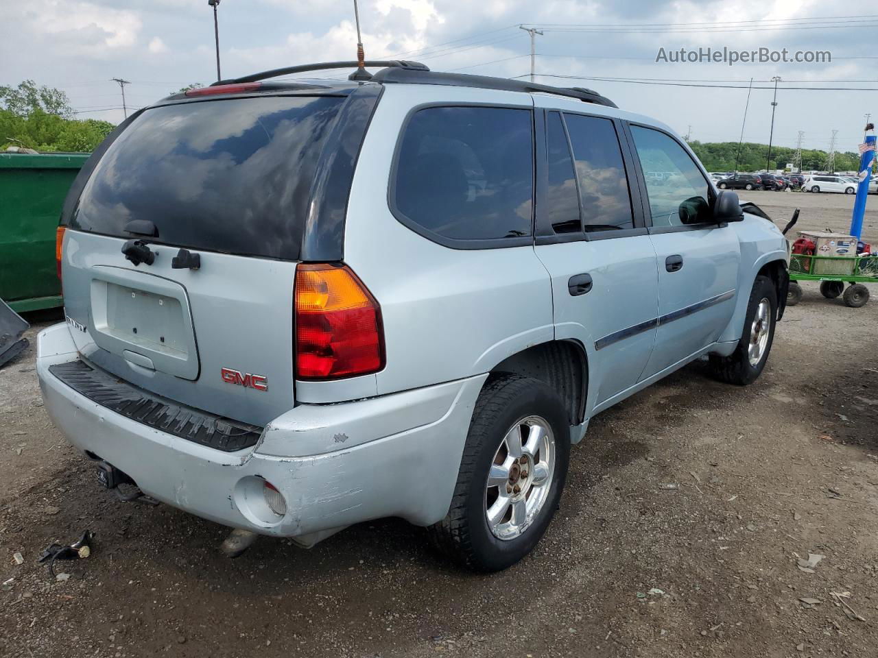 2007 Gmc Envoy  Silver vin: 1GKDS13S872310107