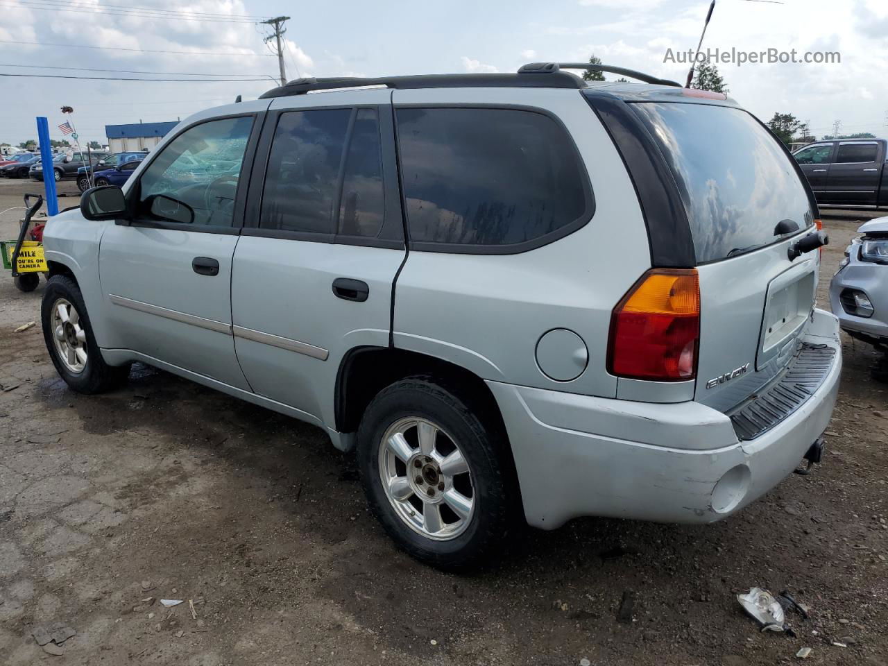 2007 Gmc Envoy  Silver vin: 1GKDS13S872310107