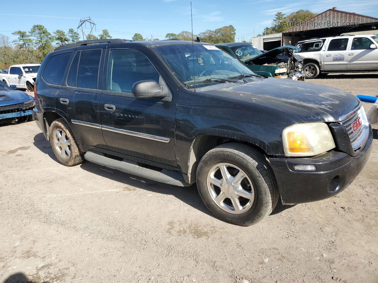 2008 Gmc Envoy  Черный vin: 1GKDS13S882103847