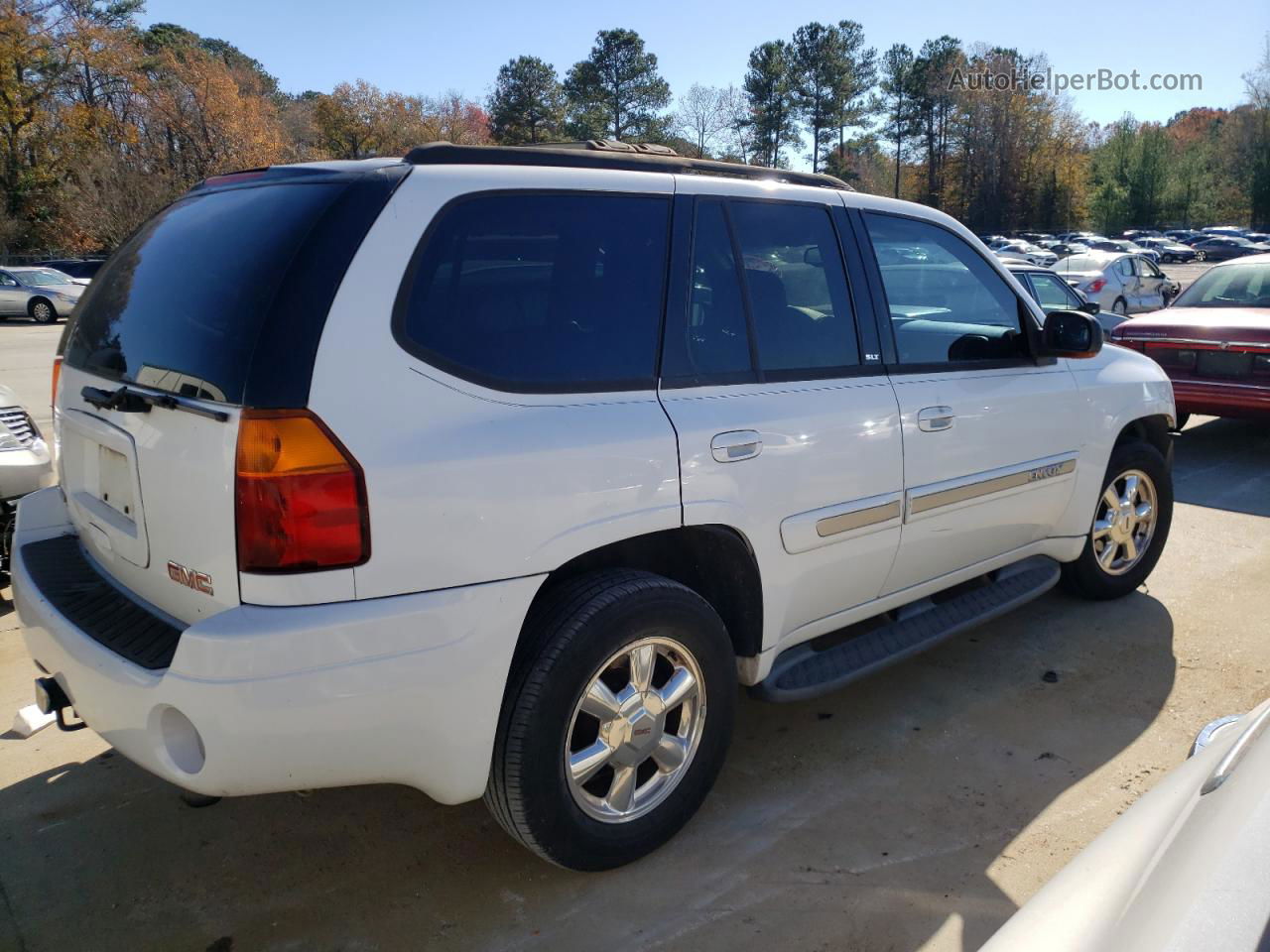 2003 Gmc Envoy  White vin: 1GKDS13S932306691