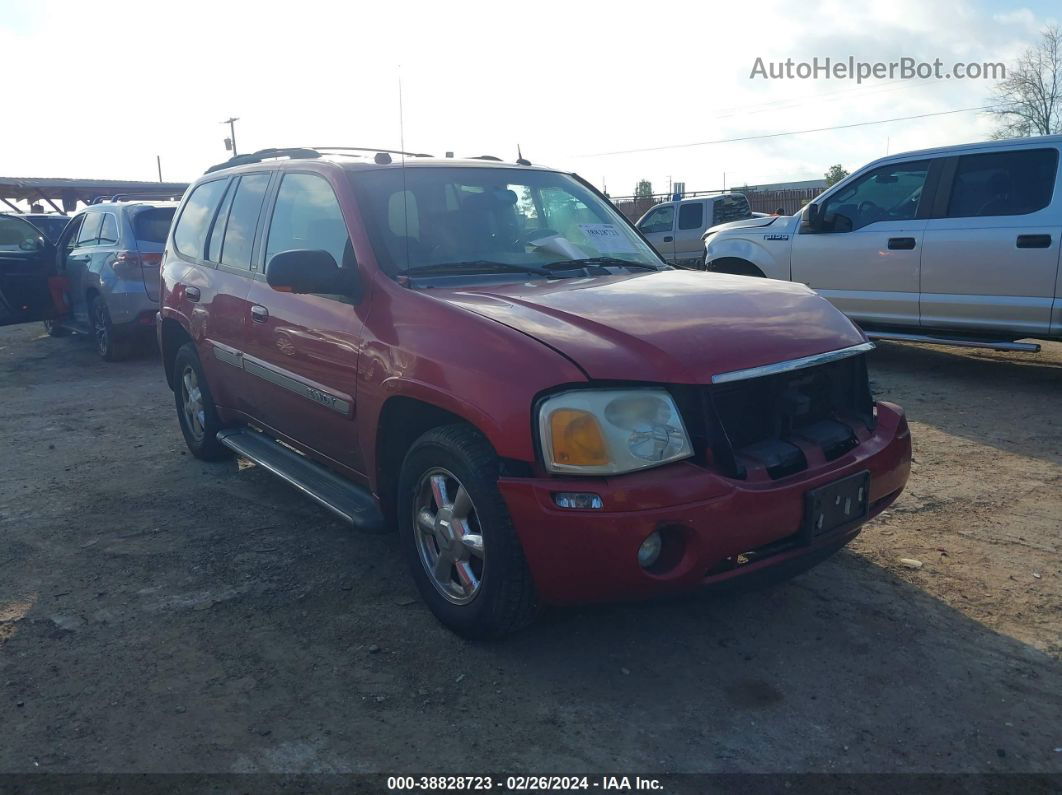 2004 Gmc Envoy Slt Burgundy vin: 1GKDS13S942393932