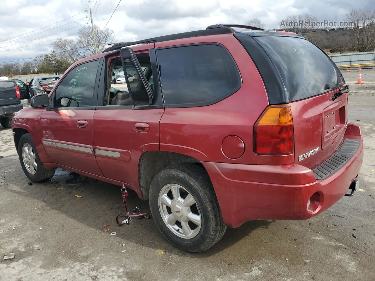 2005 Gmc Envoy  Красный vin: 1GKDS13S952313322