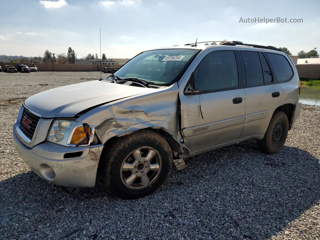 2005 Gmc Envoy  Silver vin: 1GKDS13S952381233