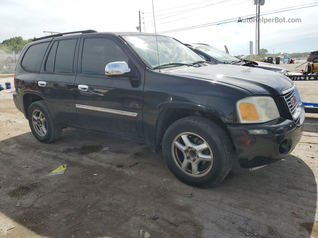 2007 Gmc Envoy  Черный vin: 1GKDS13S972147483