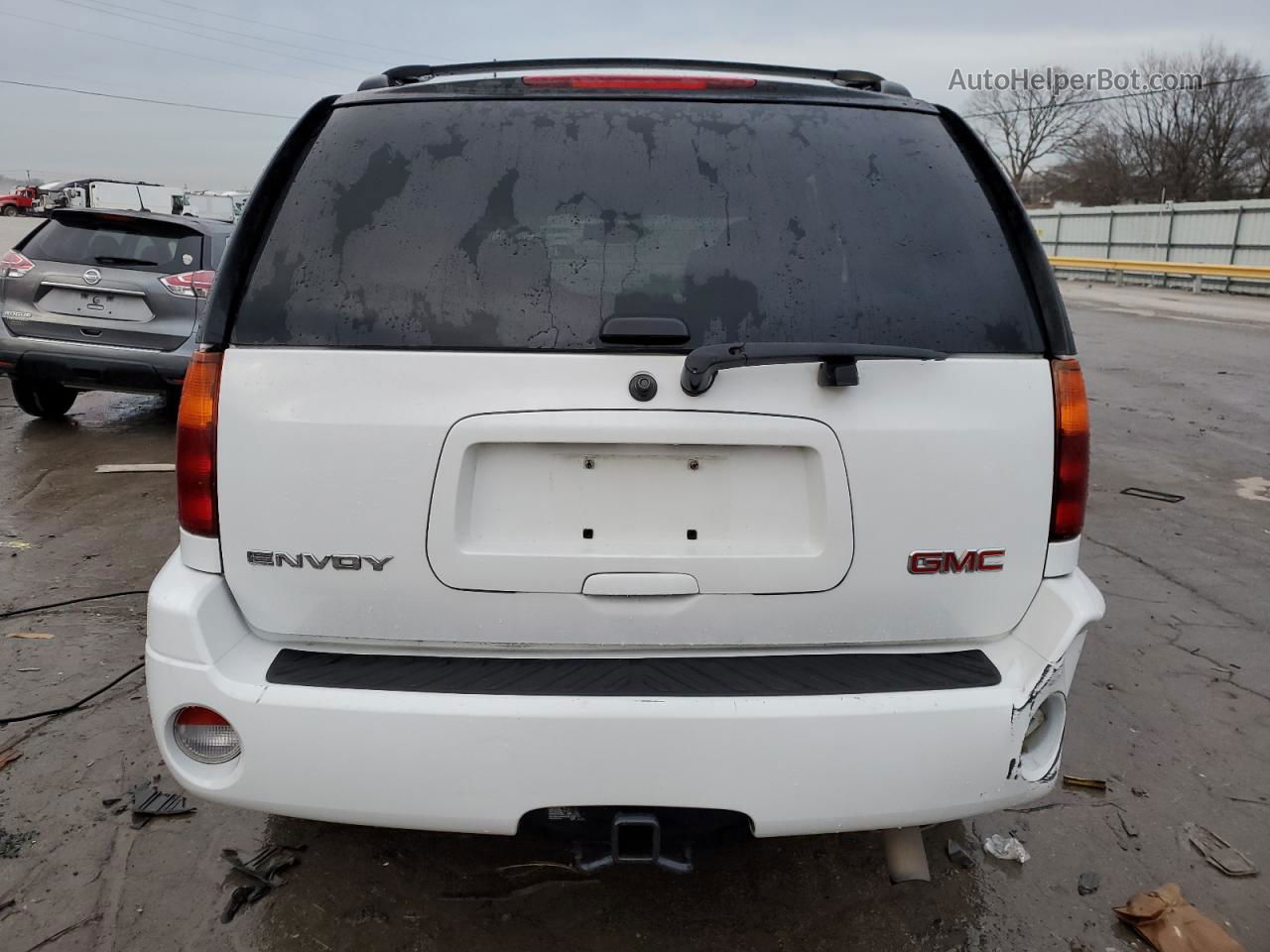 2007 Gmc Envoy  White vin: 1GKDS13S972170407