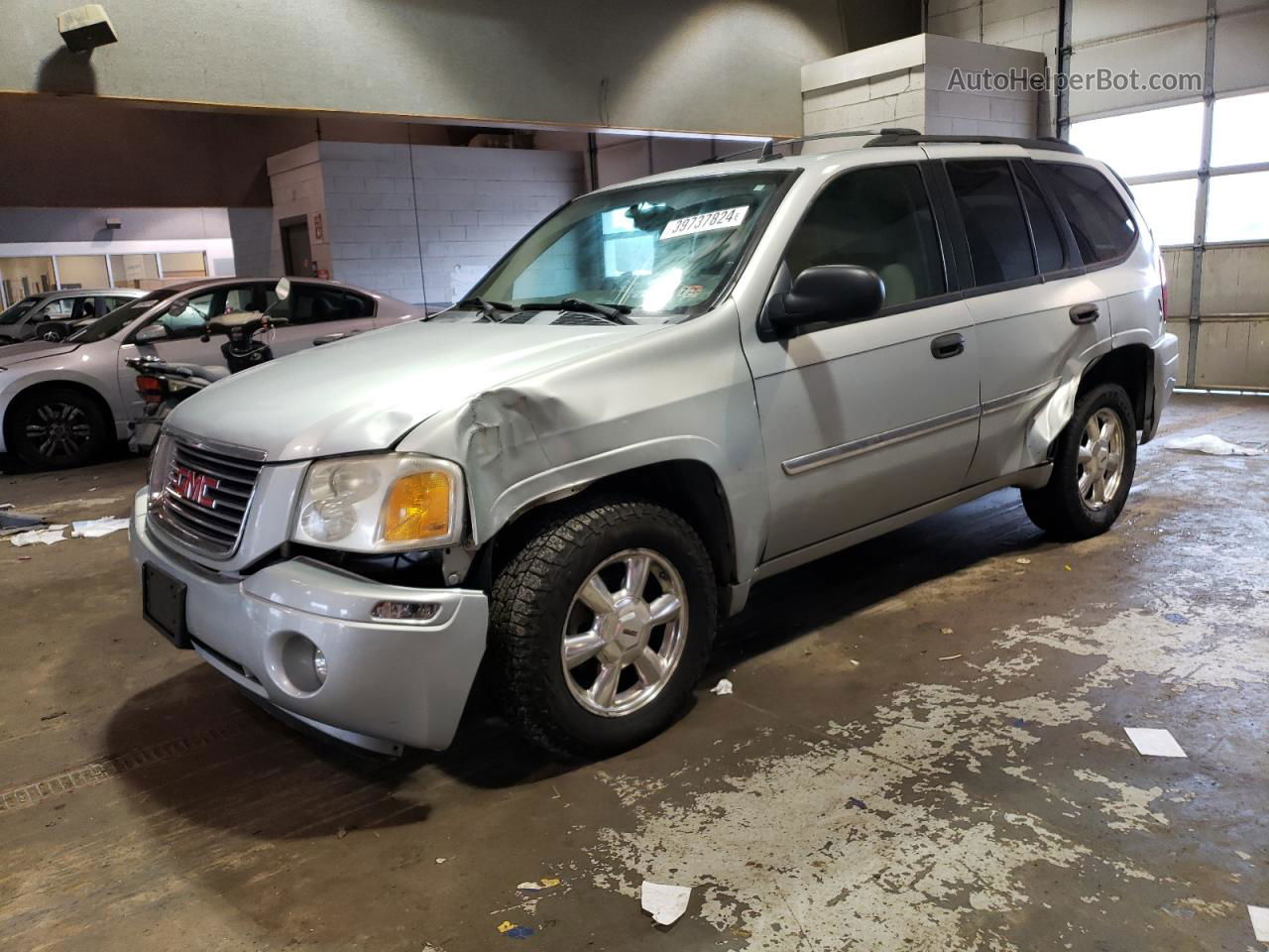 2007 Gmc Envoy  Silver vin: 1GKDS13S972184629