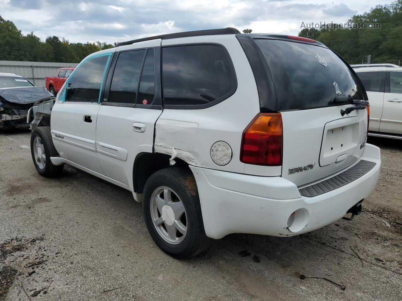 2003 Gmc Envoy  White vin: 1GKDS13SX32120514