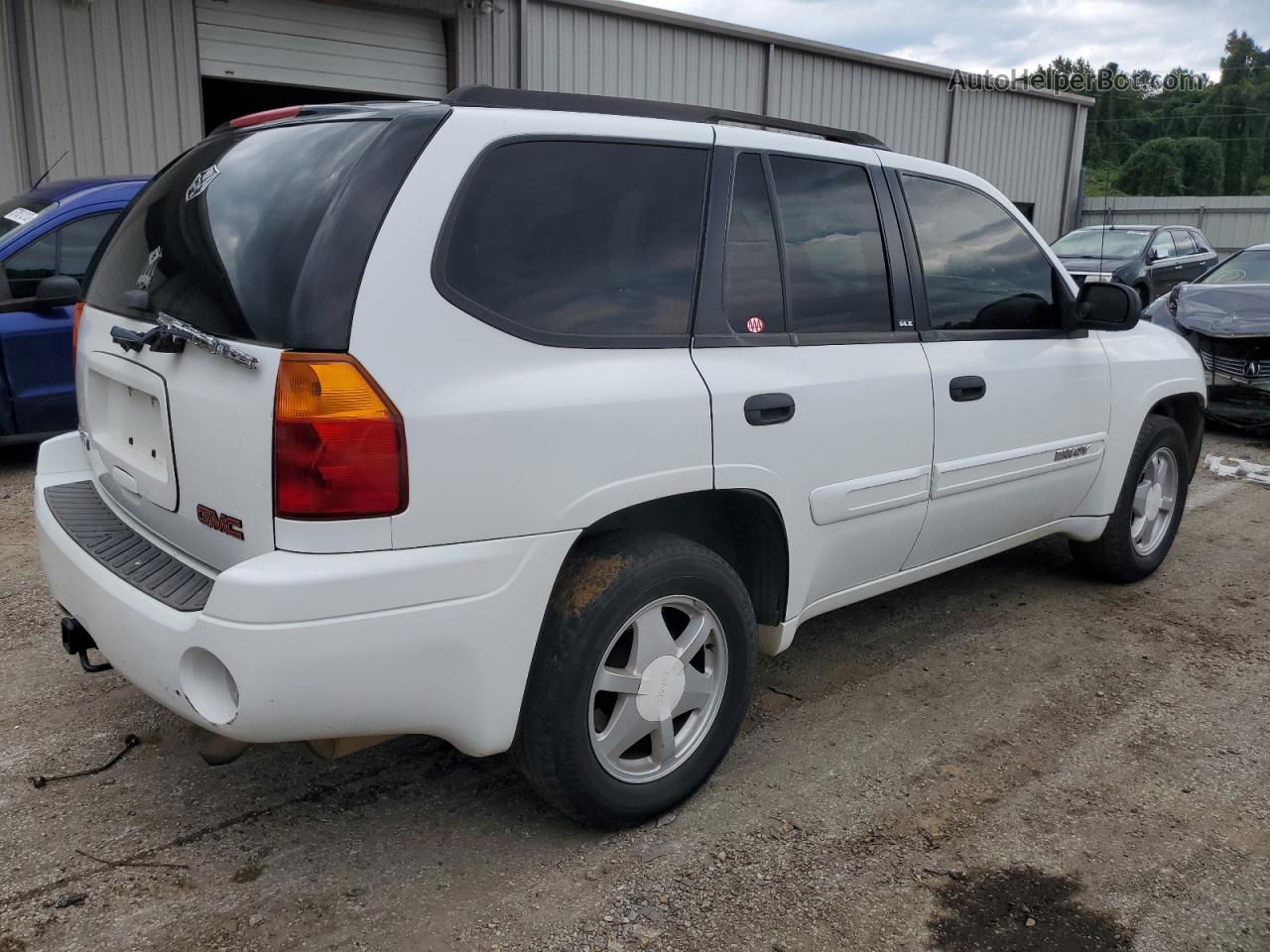 2003 Gmc Envoy  White vin: 1GKDS13SX32120514