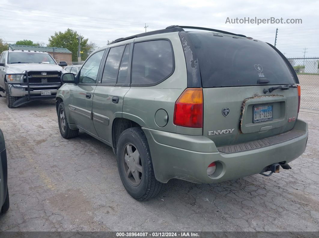 2003 Gmc Envoy Sle Green vin: 1GKDS13SX32393534