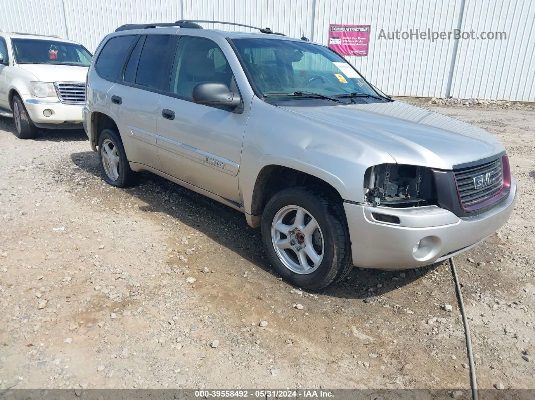 2004 Gmc Envoy Sle Silver vin: 1GKDS13SX42238287