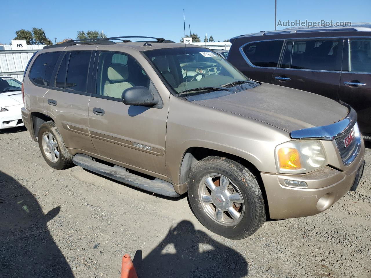 2004 Gmc Envoy  Cream vin: 1GKDS13SX42329995