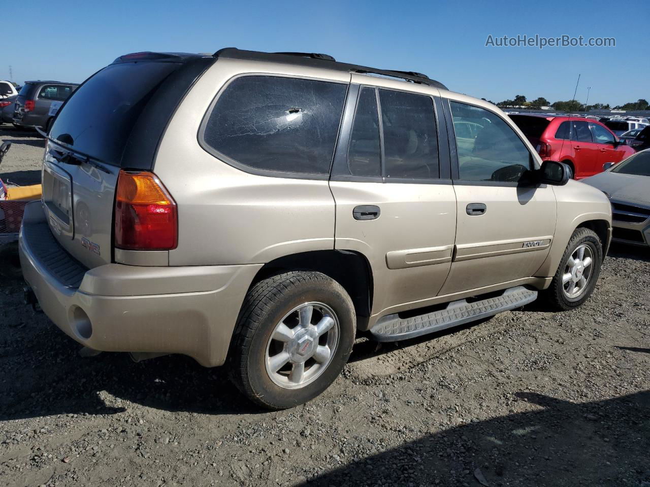 2004 Gmc Envoy  Cream vin: 1GKDS13SX42329995