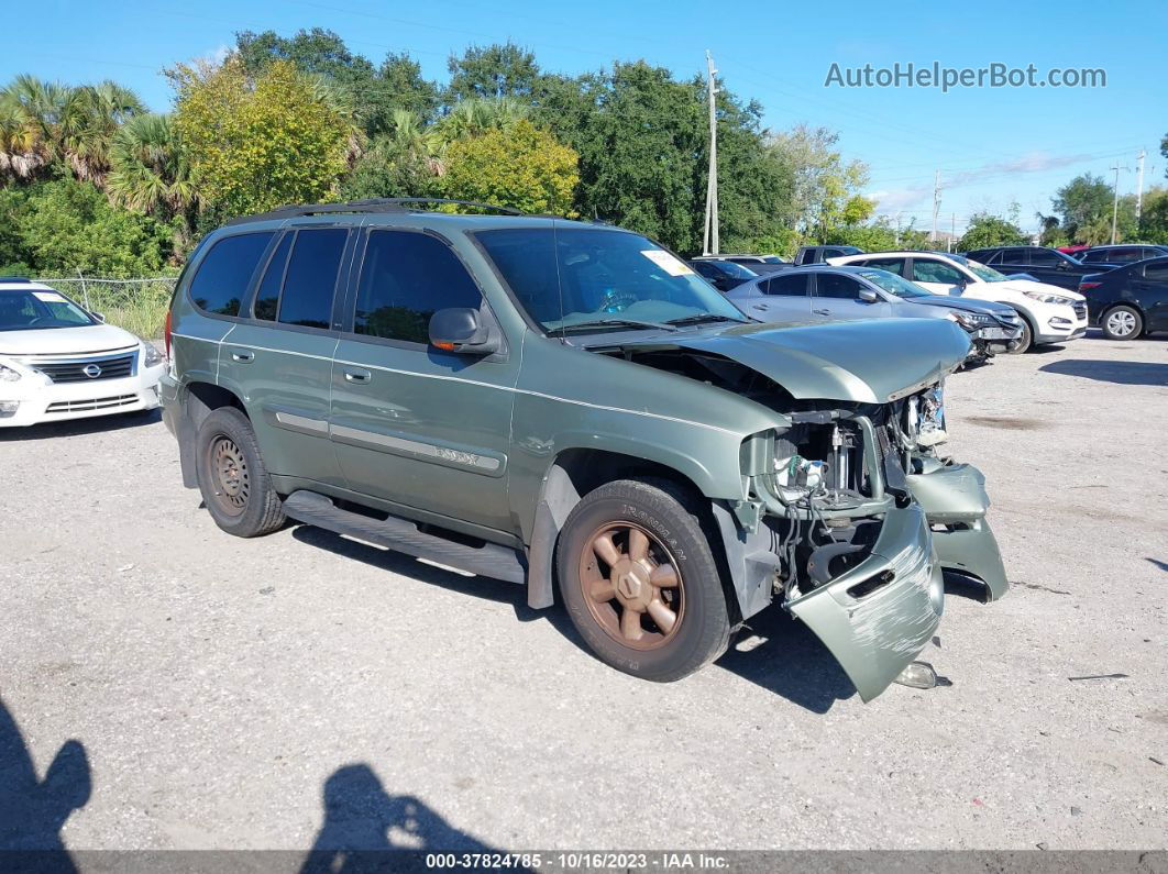 2004 Gmc Envoy Slt Зеленый vin: 1GKDS13SX42336798