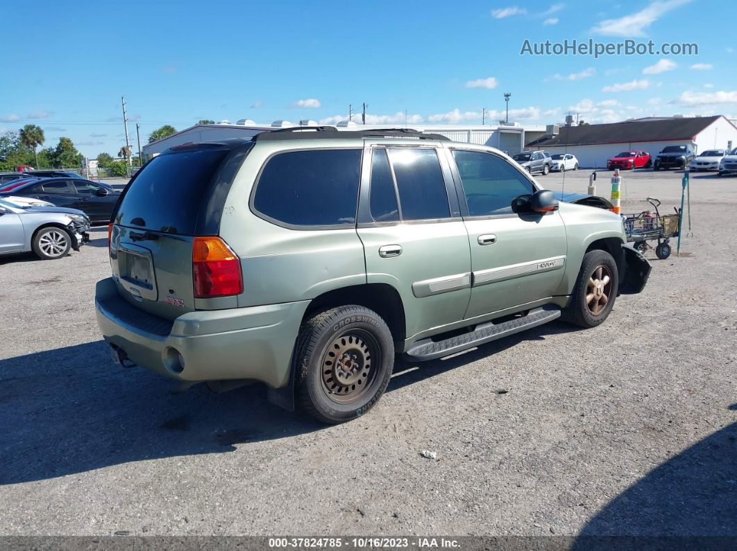 2004 Gmc Envoy Slt Green vin: 1GKDS13SX42336798