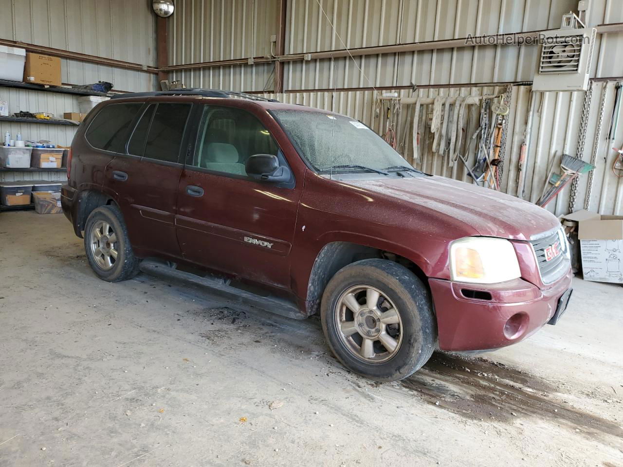 2004 Gmc Envoy  Темно-бордовый vin: 1GKDS13SX42445262