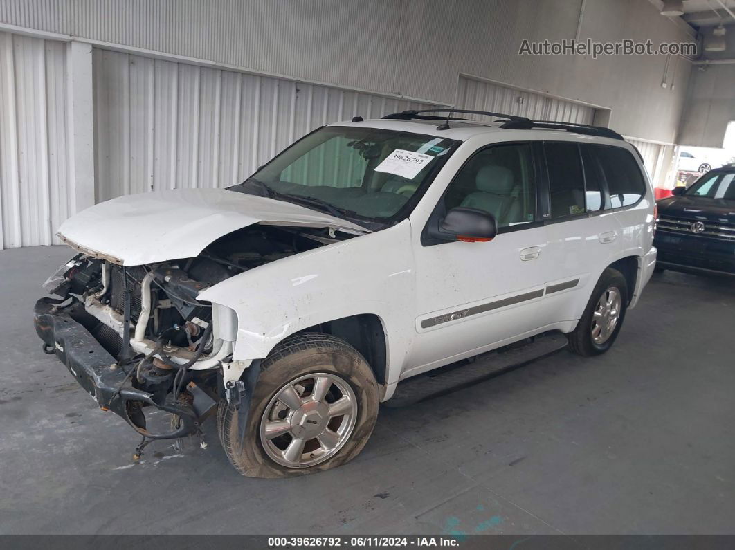 2005 Gmc Envoy Slt White vin: 1GKDS13SX52169702