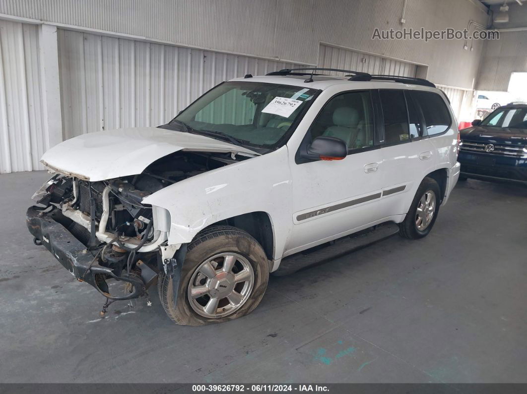 2005 Gmc Envoy Slt White vin: 1GKDS13SX52169702