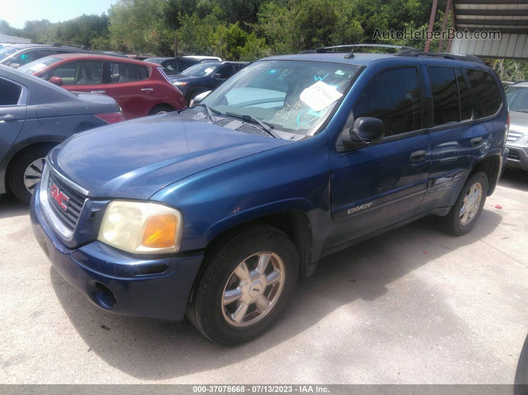 2005 Gmc Envoy Sle Blue vin: 1GKDS13SX52252739