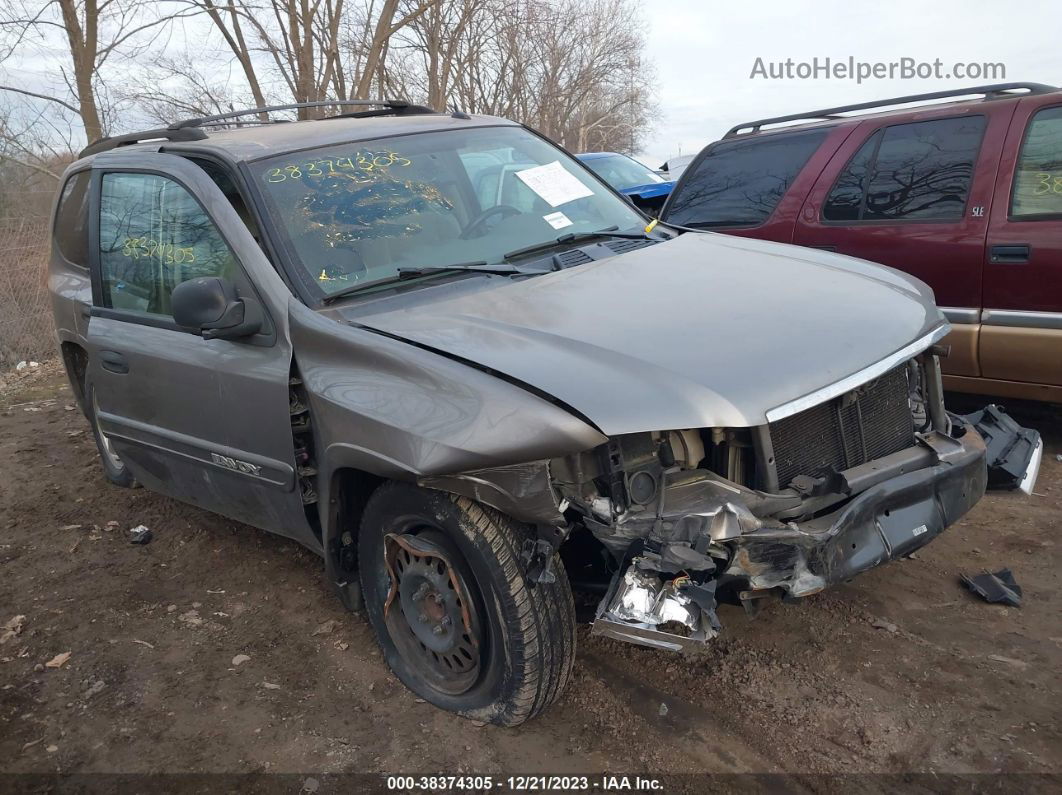 2005 Gmc Envoy Sle Gray vin: 1GKDS13SX52299253