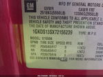 2007 Gmc Envoy Sle Maroon vin: 1GKDS13SX72156239