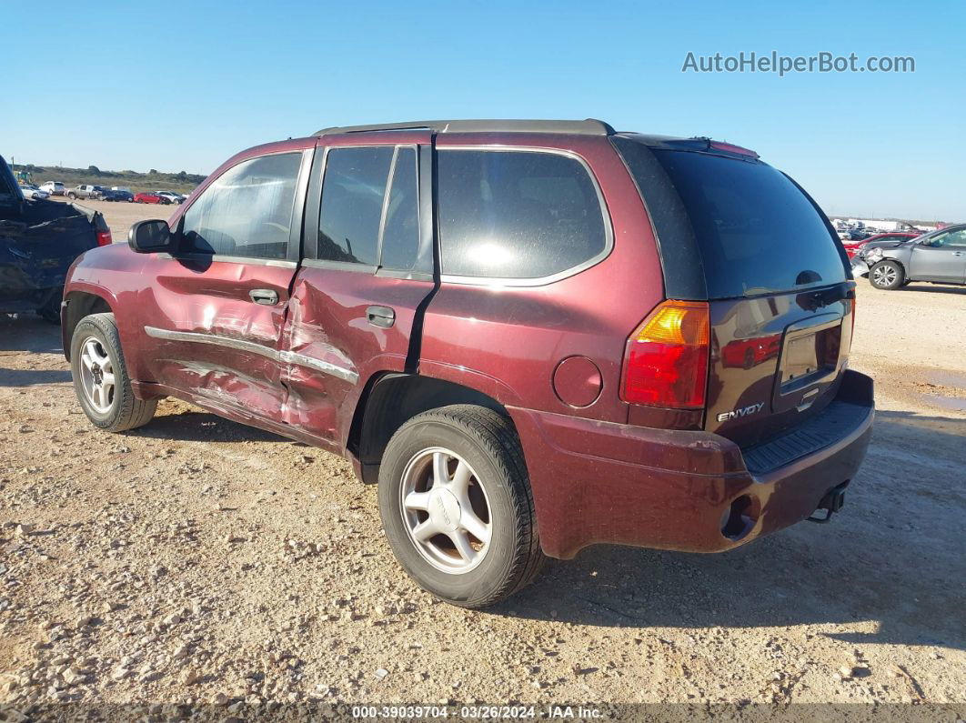 2007 Gmc Envoy Sle Maroon vin: 1GKDS13SX72194571