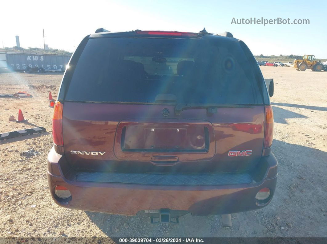 2007 Gmc Envoy Sle Maroon vin: 1GKDS13SX72194571